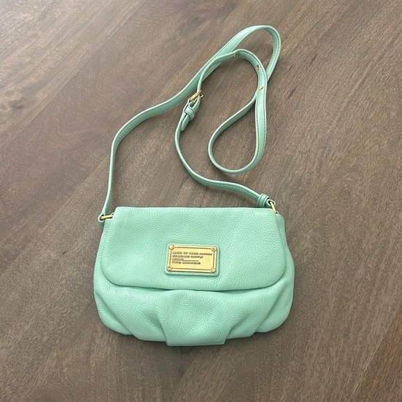 Marc by Marc Jacobs Mint Green Leather Classic Q Karlie Shoulder Bag - Picture 3 of 10